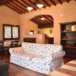 Chianti vacation apartment La Rimessa living room Chianti vacation apartment La Rimessa living room